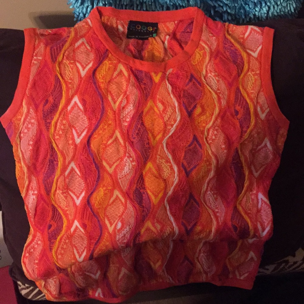 Coogi sweater vest